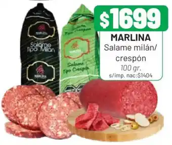 Almacor Marlina salame milán/ crespon oferta