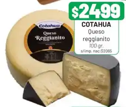 Almacor Cotahua queso reggianito oferta