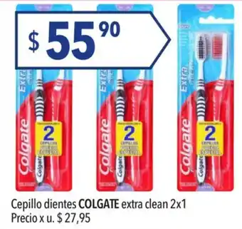Hergo Colgate Cepillo dientes extra clean 2 x 1 oferta