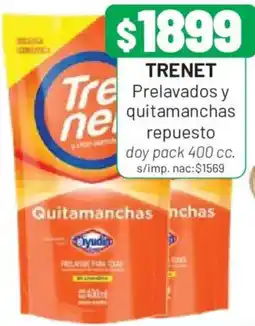 Almacor Trenet prelavados y quitamanchas repuesto oferta