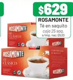 Almacor Rosamonte té en saquito oferta