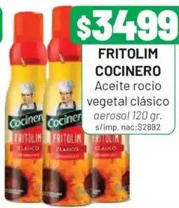 Almacor Fritolim cocinero aceite rocio vegetal clasico oferta