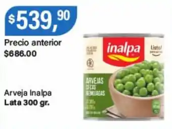 Supermercados Damesco Inalpa arveja oferta