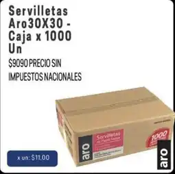 Makro Aro servilletas aro30x30 oferta