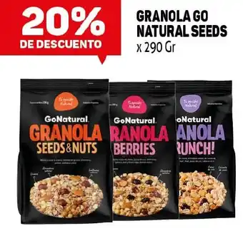 Makro GoNatural granola seeds & nuts oferta