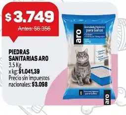 Makro Aro piedras sanitarias para gatos oferta