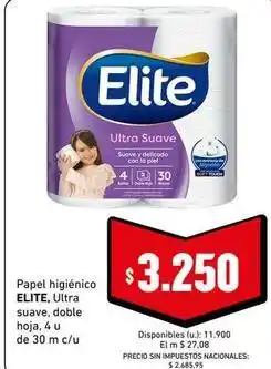Cooperativa Obrera Elite - papel higi0990enico, ultra suave, doble hoja oferta