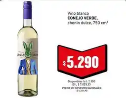 Cooperativa Obrera Vino blanco chenin dulce oferta