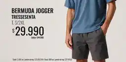 Supermercados Tadicor Bermuda jogger oferta