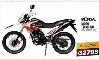 Bringeri Mondial Moto Td150rd oferta