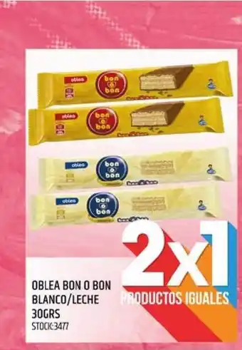 Supermercados Todo Oblea Bon O Bon Blanco-leche 30grs oferta