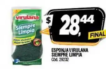 Supermercados Yaguar Virulana Esponja Siempre Limpia oferta