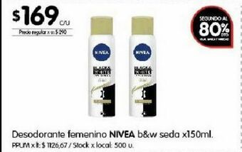 Disco Desodorante nivea 150ml oferta