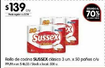 Disco Papel de cocina sussex oferta