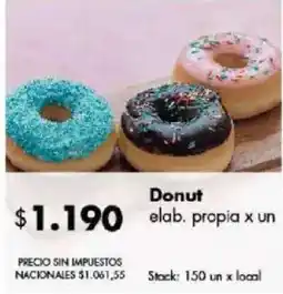 Disco Donut elab. propia oferta