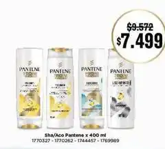 Makro Pantene - sha/aco x 400 ml 1770327 - 1770262 - 1744457 - 1769989 oferta