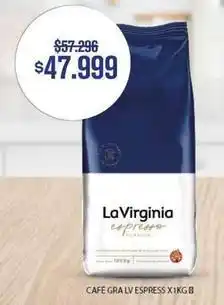 Makro La virginia - café gra lv espress x1kg oferta