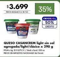 Jumbo Light sin sal agregada/light/clásico oferta