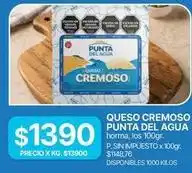 Supermercados Vea Punta del agua - queso cremoso oferta