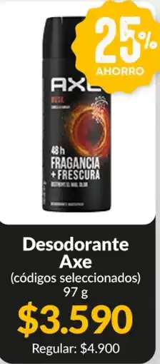 Supermercados Aiello Axe desodorante oferta