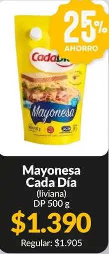 Supermercados Aiello Cada día mayonesa oferta