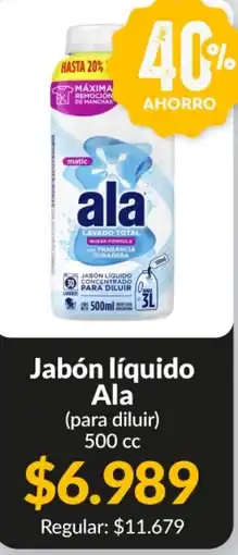 Supermercados Aiello Ala jabón líquido oferta