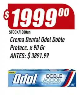 Supermercados Comodin Odol crema dental doble protecc. oferta