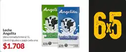 Supermercados Aiello Angelita leche parcial descremada o entera oferta