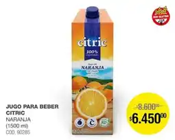Atomo Conviene Citric jugo de naranja con pulpa oferta