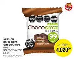 Atomo Conviene Chocoarroz alfajor sin gluten oferta