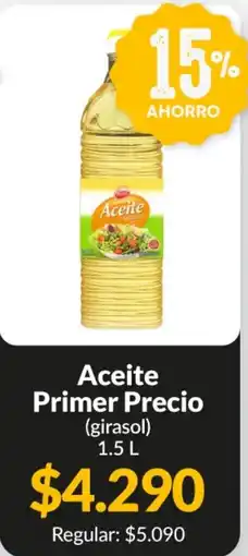 Supermercados Aiello Aceite Primer Precio (girasol) oferta