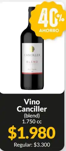 Supermercados Aiello Canciller vino blend oferta
