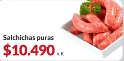 Supermercados Aiello Salchichas puras oferta
