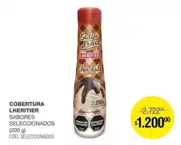 Atomo Conviene Lheritier cobertura sabor seleccionados oferta