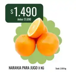 Super MAMI Naranja para jugo x kg oferta