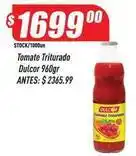 Supermercados Comodin Dulcor - tomate triturado oferta