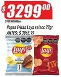 Supermercados Comodin Lay's - papas fritas selecc oferta