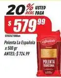 Supermercados Comodin La española - polenta tradicional oferta