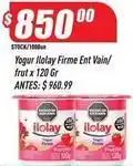 Supermercados Comodin Ilolay - yogur firme ent vain/frut oferta