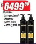 Supermercados Comodin Tresemmé - shampoo/acond selecc oferta