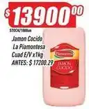 Supermercados Comodin La piamontesa - jamon cocido oferta