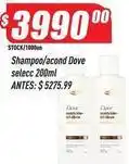 Supermercados Comodin Dove - shampoo/acond selecc oferta