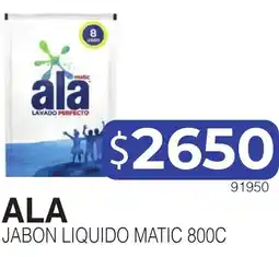 Masivos Ala jabon liquido matic 800c oferta
