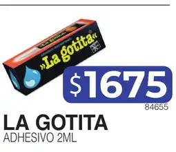 Masivos La gotita adhesivo oferta
