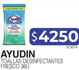 Masivos Ayudin toallas desinfectantes fresco oferta
