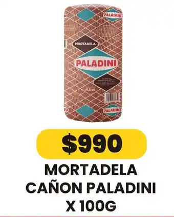 Paladini mortadela cañon