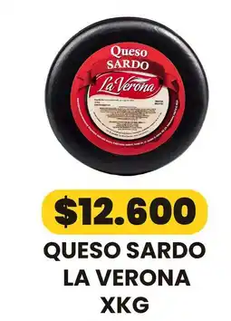 Autoservicio Capo La verona queso sardo oferta