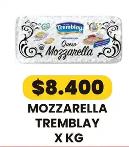 Autoservicio Capo Tremblay mozzarella oferta