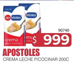 Masivos Apostoles crema para cocinar oferta