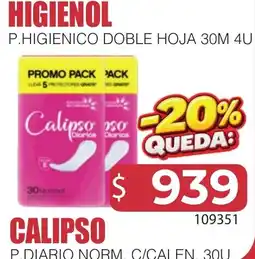 Masivos Calipso p. diario norm. oferta